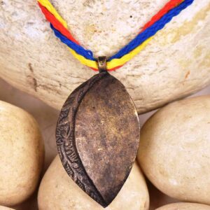 Brass Leaf Pendant