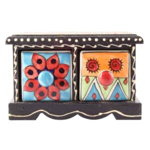 Spice Box-1488 Masala Rack Container Gift Item
