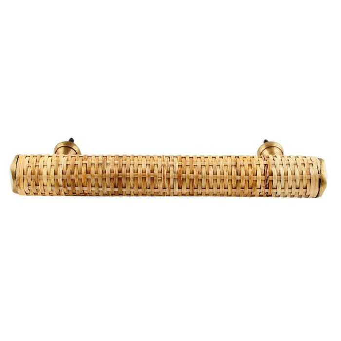 Natural Big Round Rattan Cabinet Handles