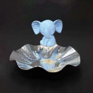 Baby Elephant Platter (Blue)