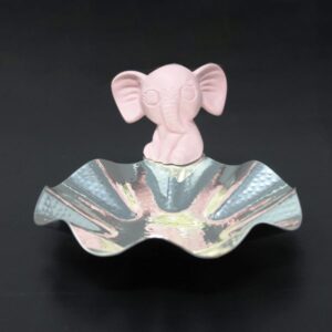 Baby Elephant Platter (Pink)