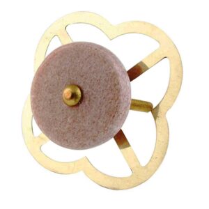 Baby Pink Pink Stone Flat Dresser Knob