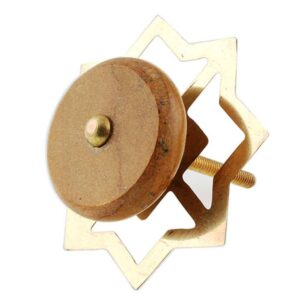 Brown Stone Flat Cabinet Knob