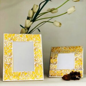 Etching Design Photo Frame