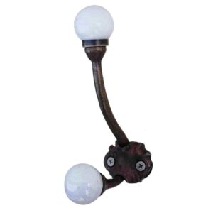 Solid White Iron Hooks