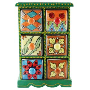 Spice Box-1463 Masala Rack Container Gift Item