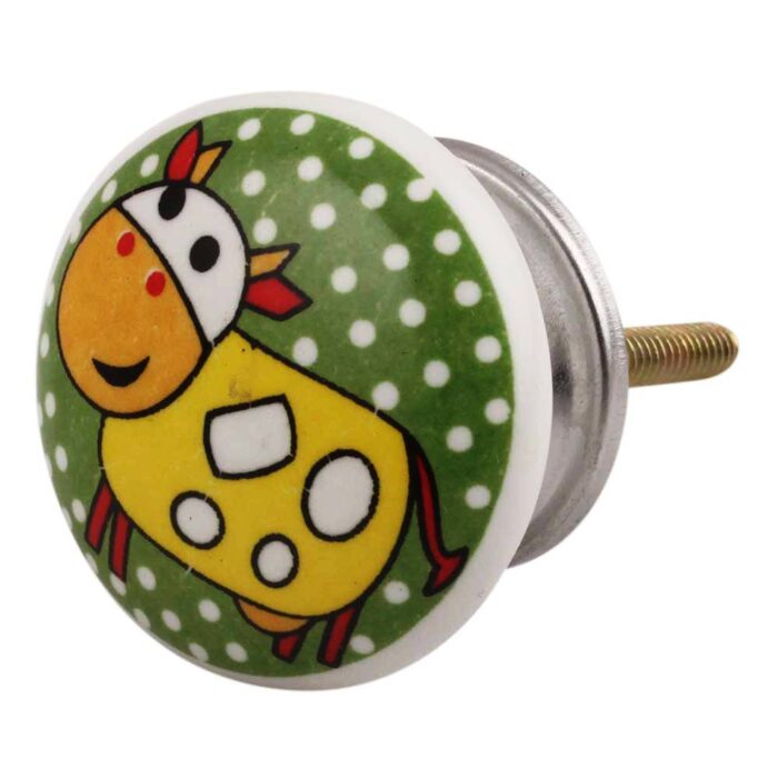 Knobs & Handles, Ceramic knobs, Ceramic kids room knob, Door Knobs