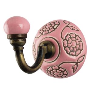 Hooks & Hangers, Ceramic Wall Hooks, , Ceramic Bulb Shape Hooks, Ceramic Etched Hooks, Hat & Coat Hook, Wall Hooks