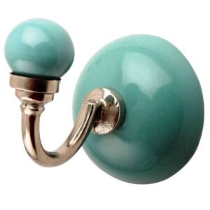 Hooks & Hangers, Ceramic Wall Hooks, Ceramic Solid Color Wall Hooks, Ceramic Bulb Shape Hooks, Hat & Coat Hook, Wall Hooks