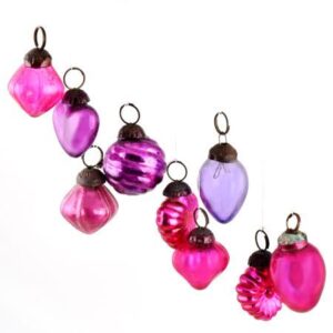 Glass Christmas Ornaments, Size 1 inches - 2 inches